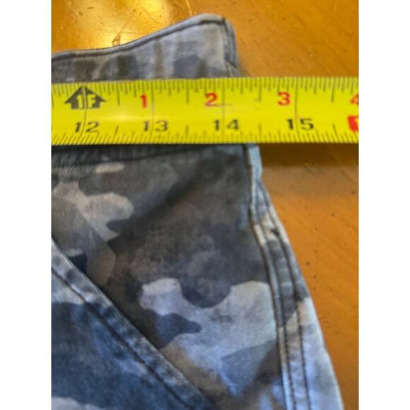 Spanx Stretch Twill Cargo Jogger Camo Pull On Ankle Length In Gray Size Medium - Picture 11 of 12